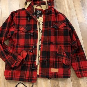 Crooks and castles lumberjack jacket